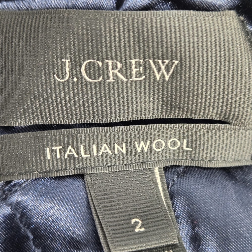 J. Crew Coat Lodge Italian Wool 2 - Picture 12 of 14